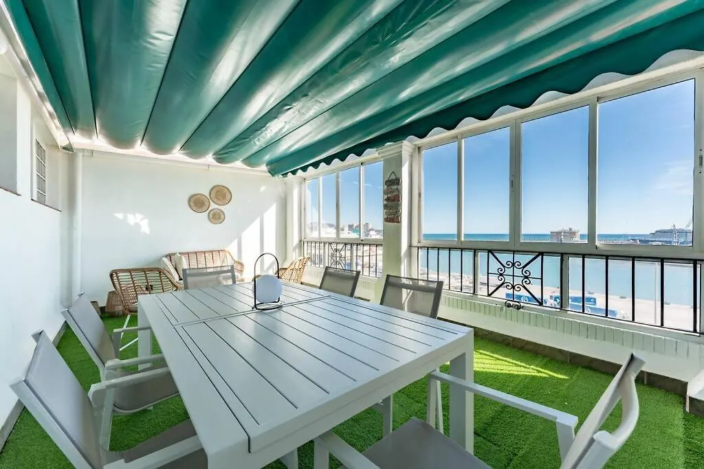 Luxury Penthouse With Sea View In Soho Apartment Malaga