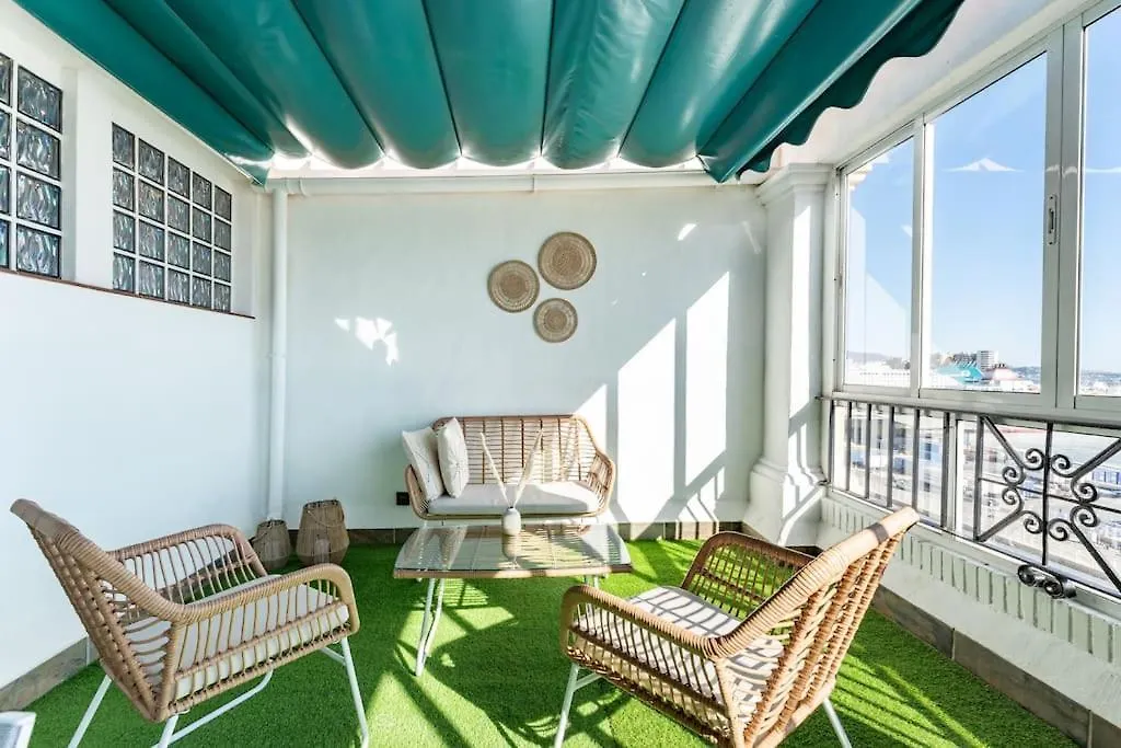 Luxury Penthouse With Sea View In Soho Apartment Malaga Spain